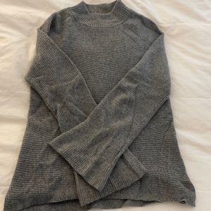 Grey cashmere sweater
